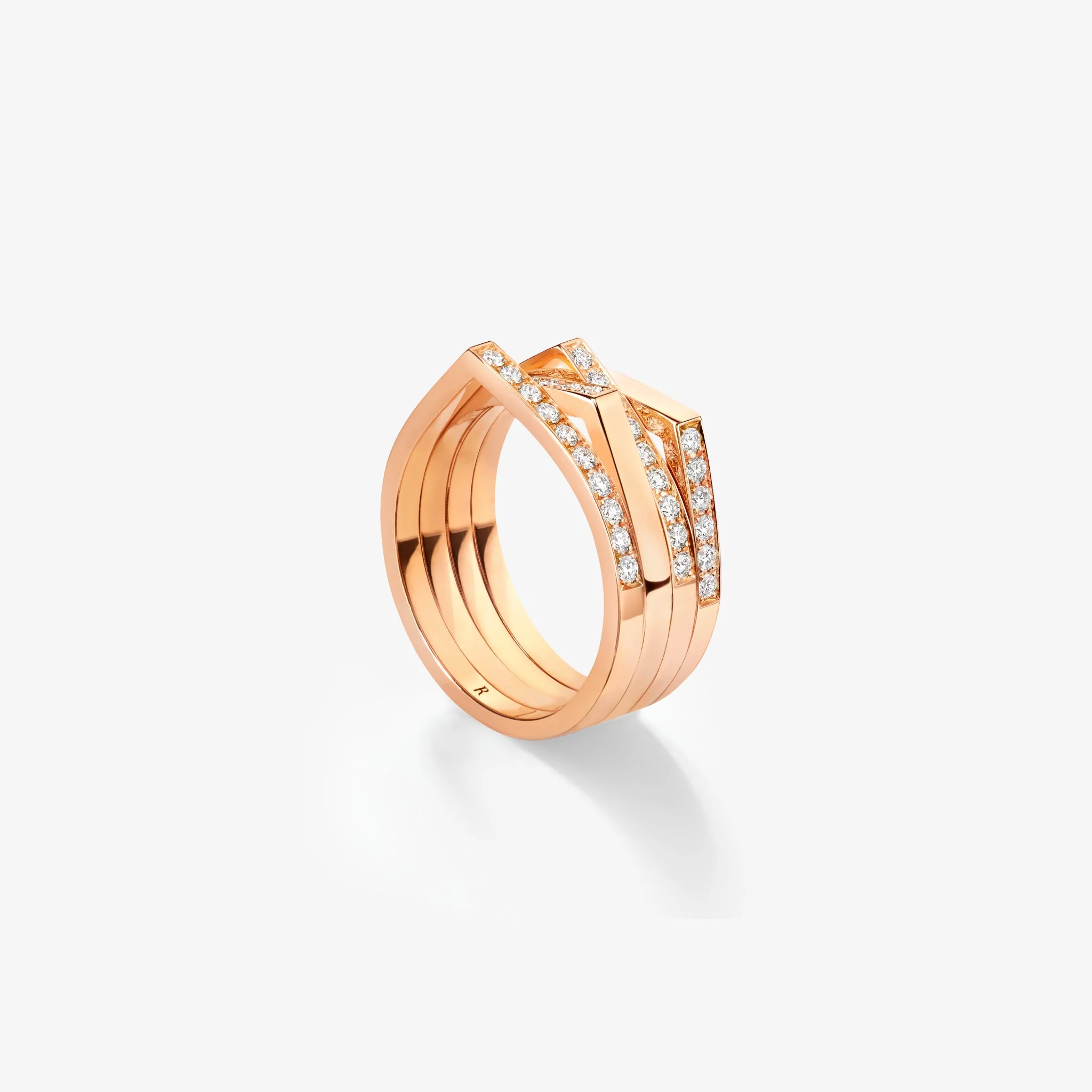 Antifer 4-row ring