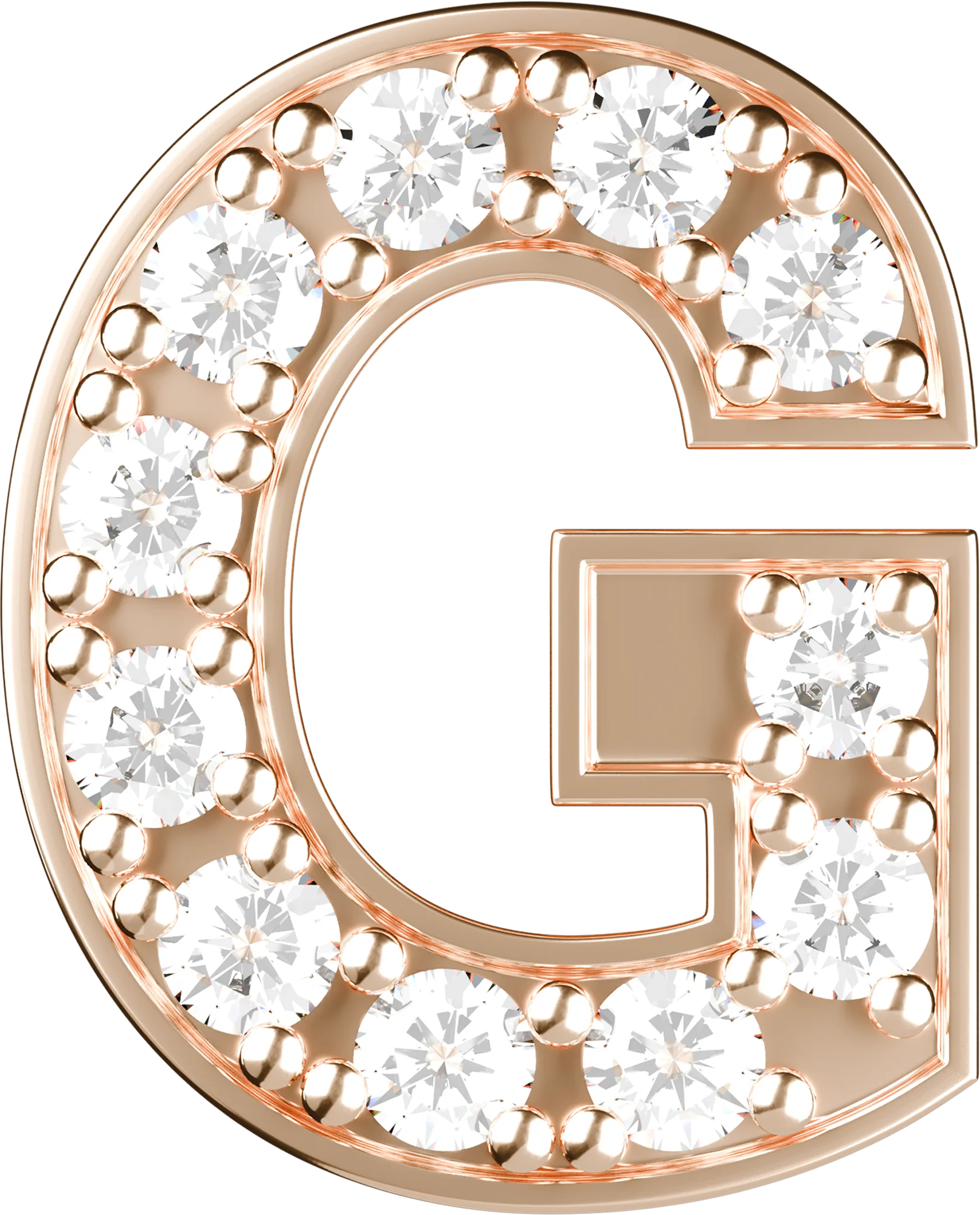 Letters Pink Gold Perso - Image 13