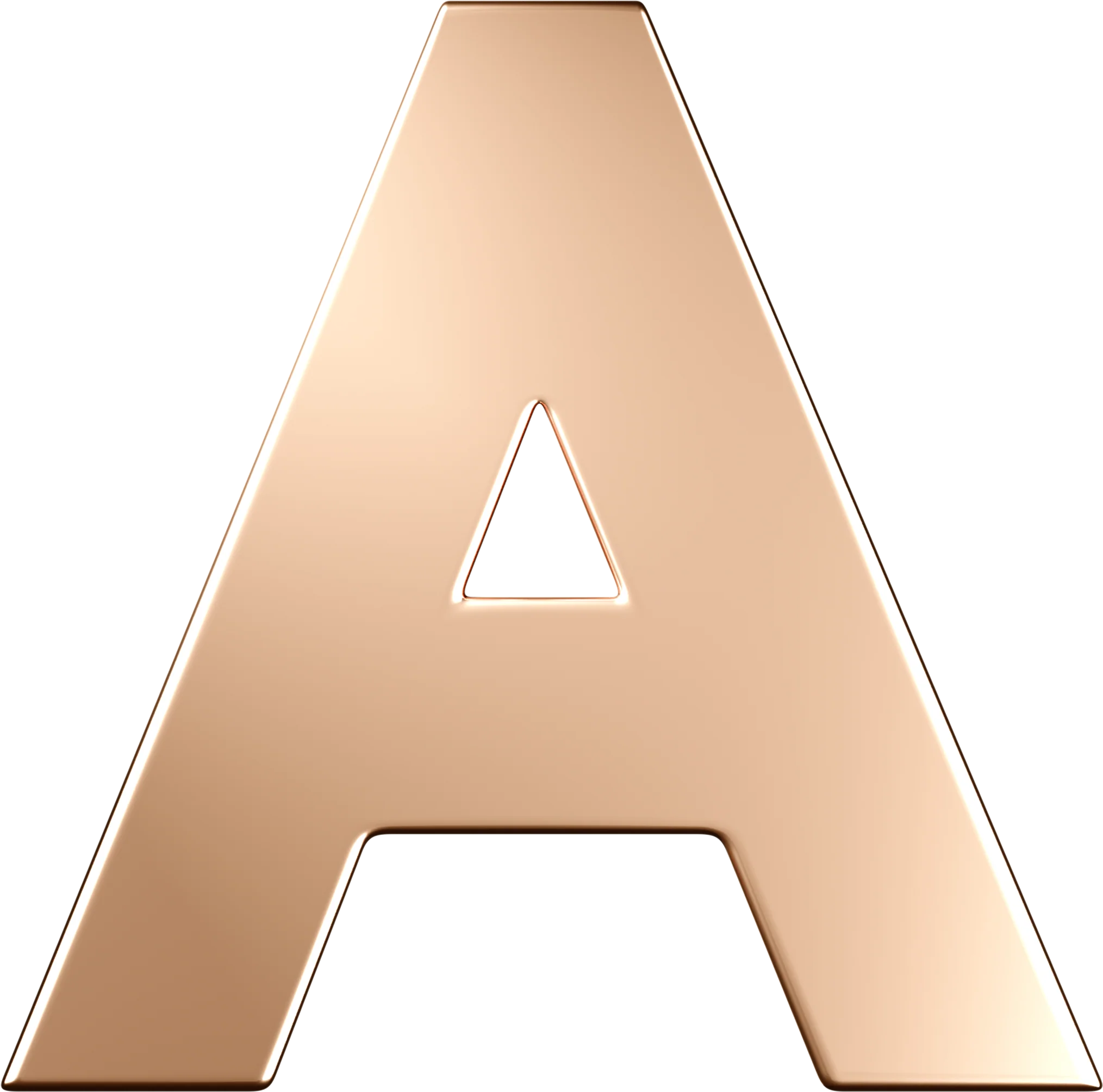Letters Pink Gold Perso - Image 2