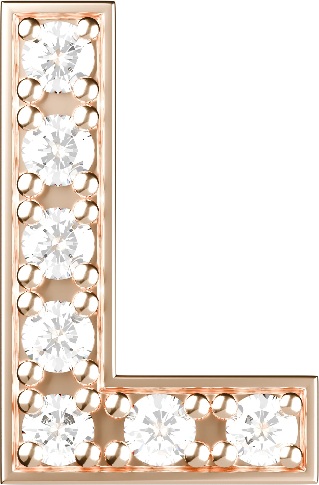 Letters Pink Gold Perso - Image 23