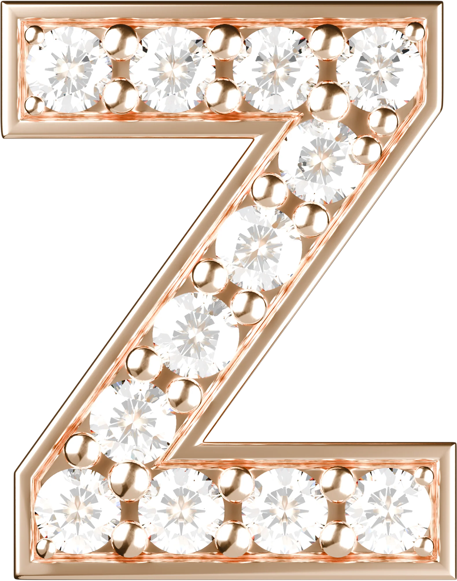 Letters Pink Gold Perso - Image 51