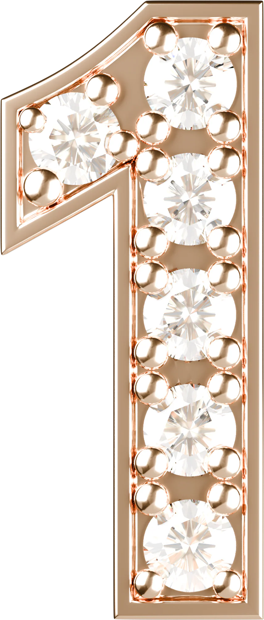 Letters Pink Gold Perso - Image 55