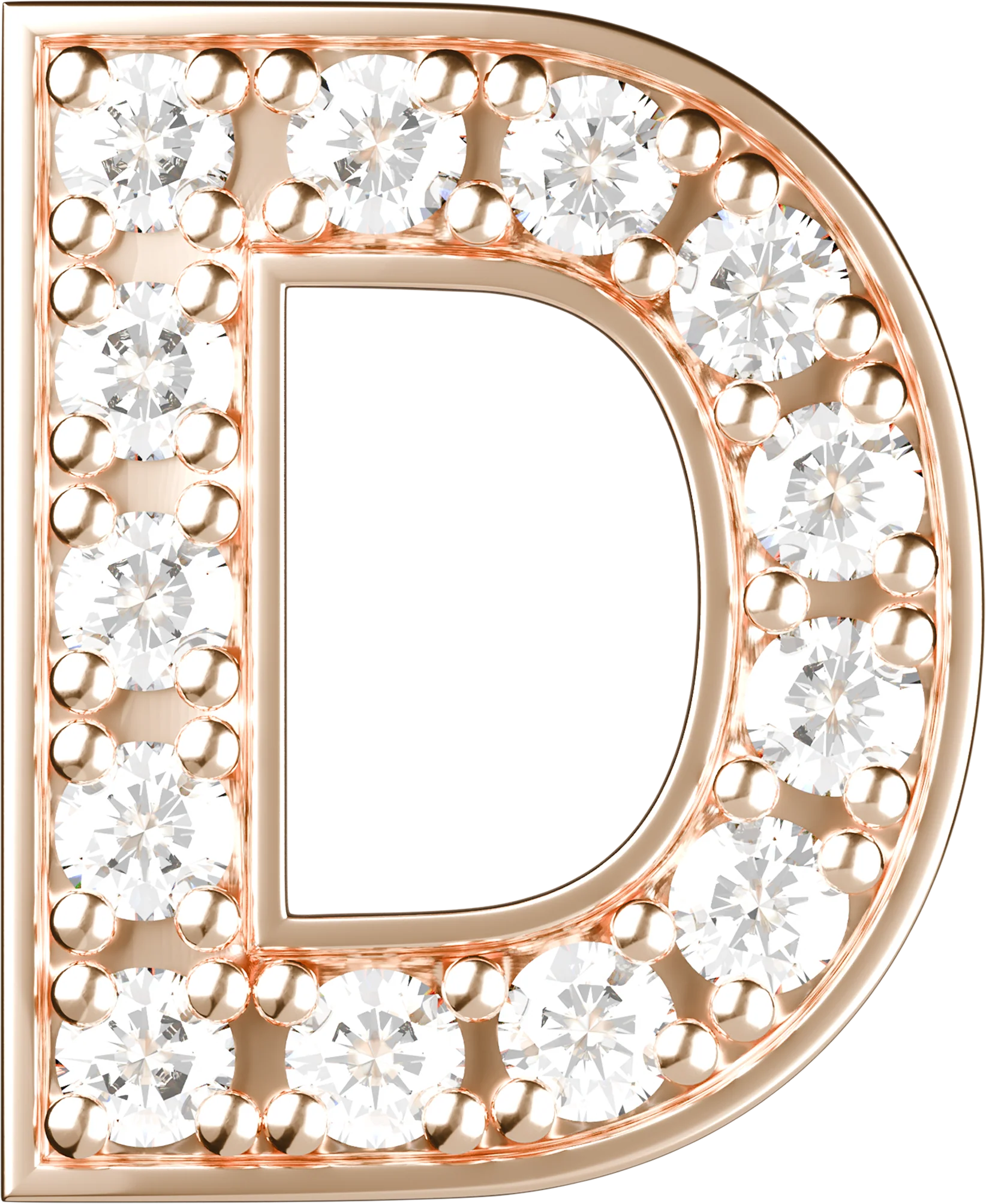 Letters Pink Gold Perso - Image 7