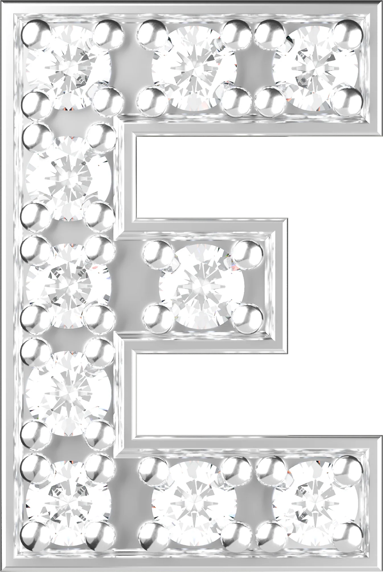 Letters White Gold Perso - Image 13