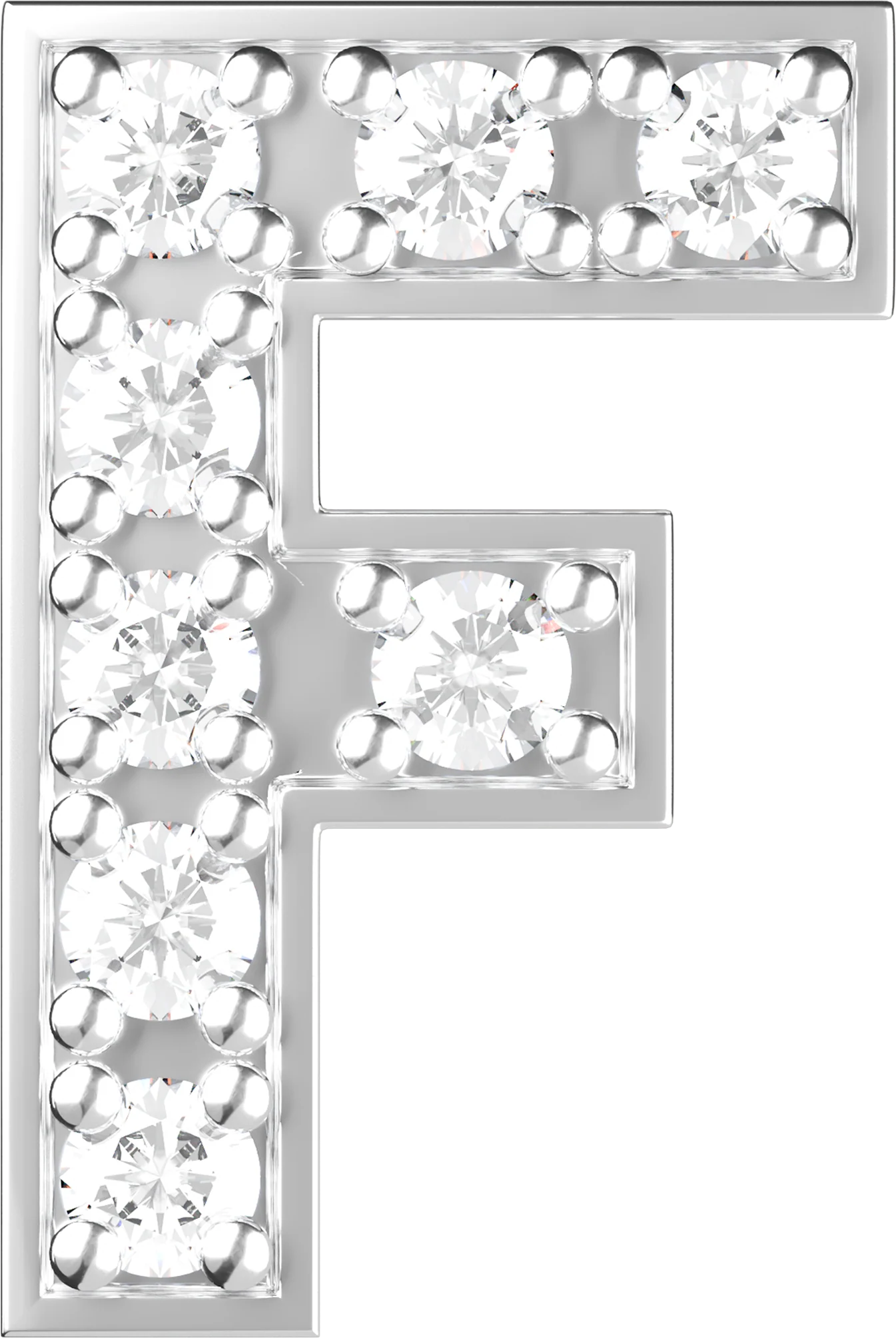 Letters White Gold Perso - Image 15
