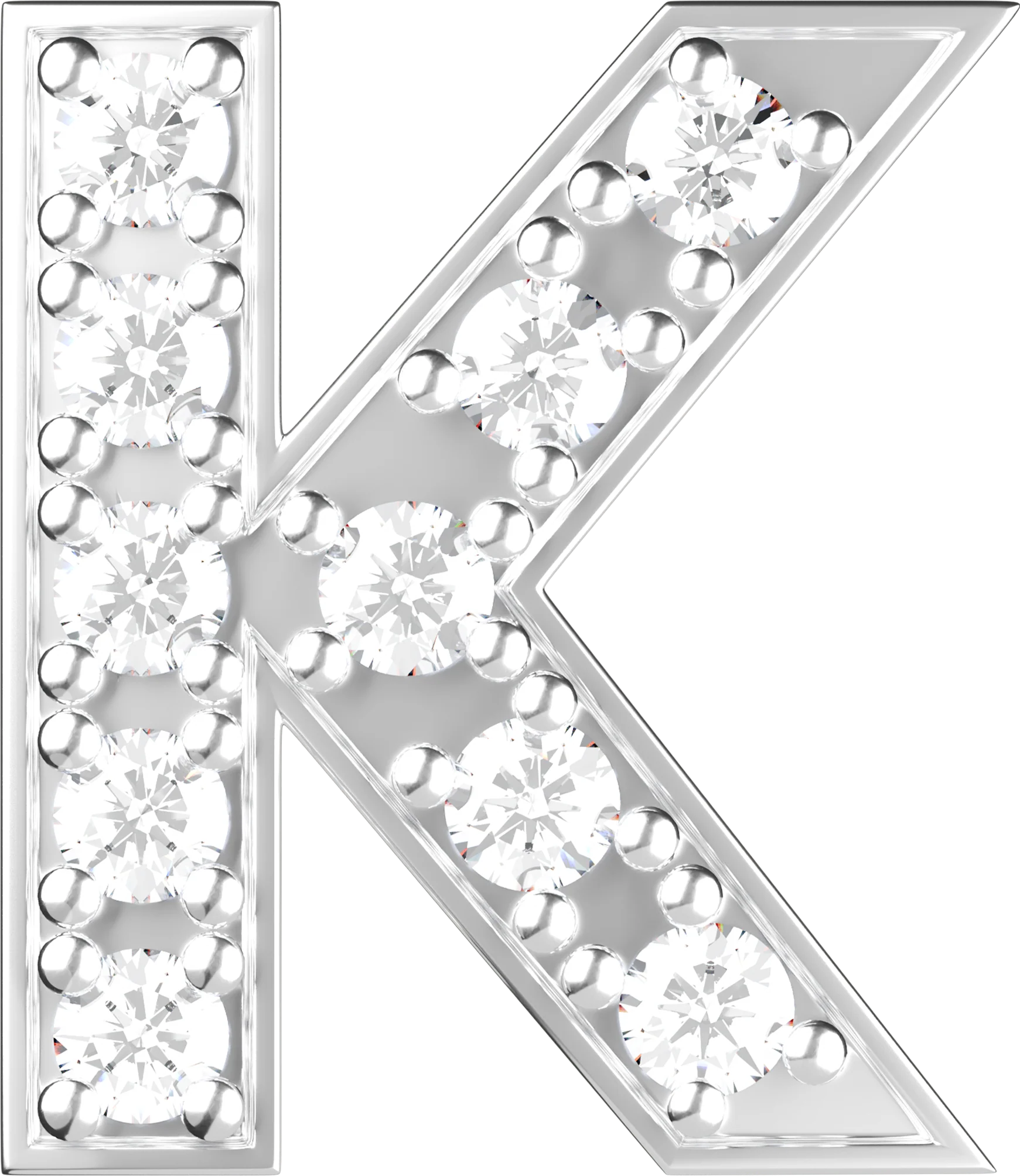 Letters White Gold Perso - Image 23