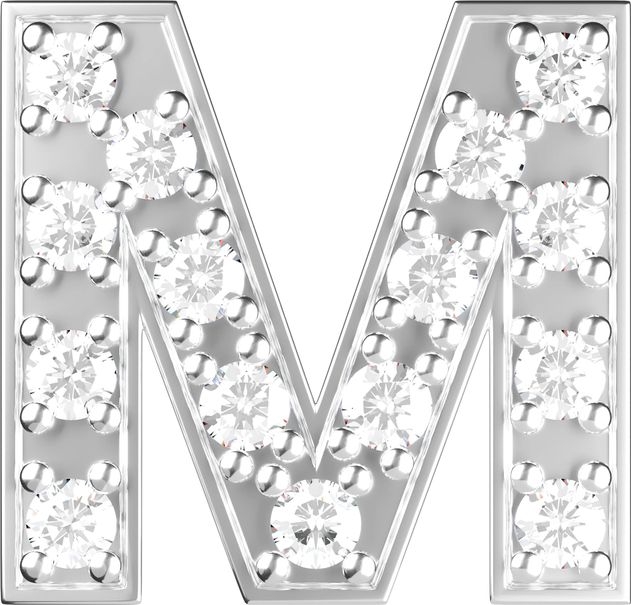 Letters White Gold Perso - Image 27