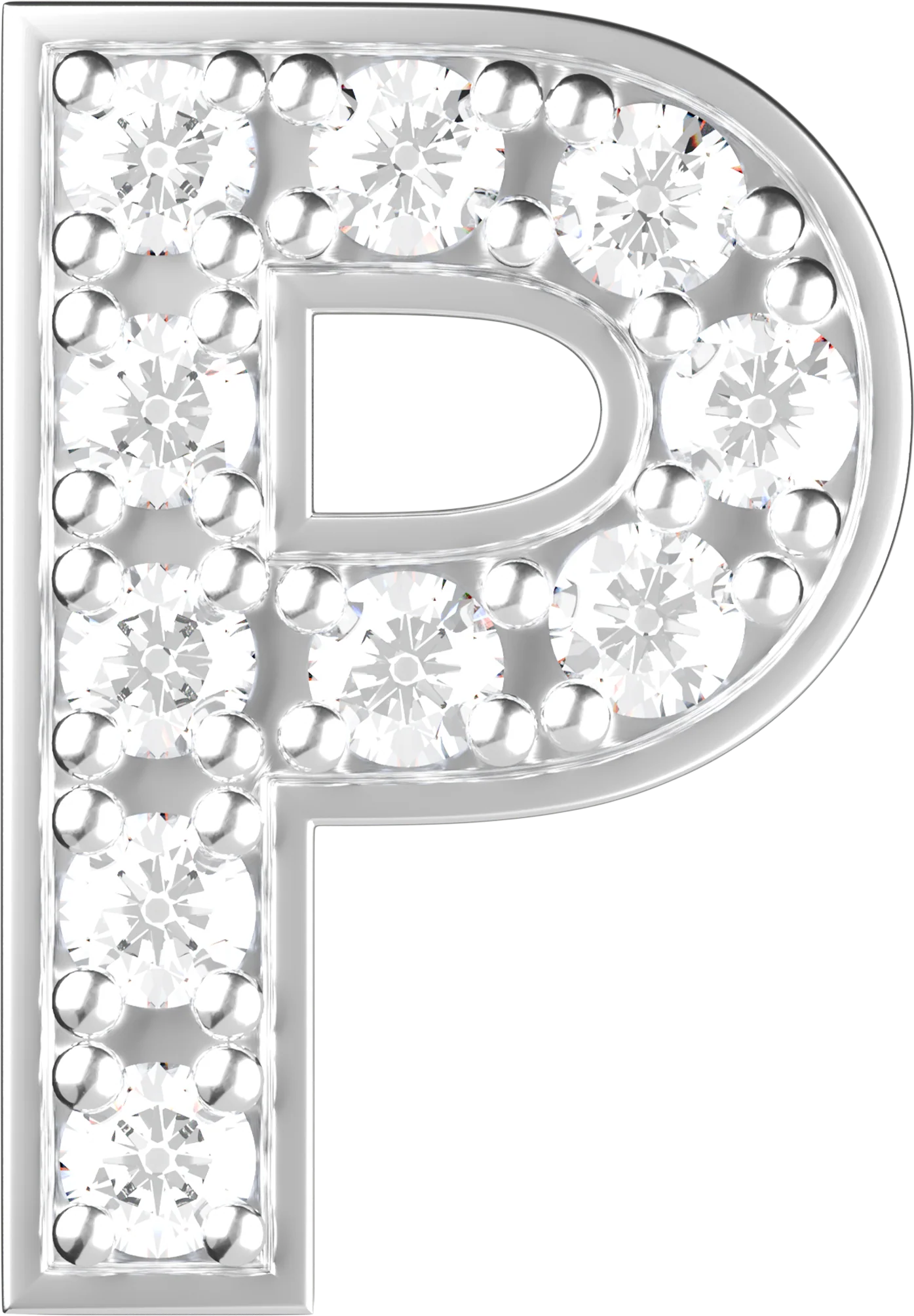Letters White Gold Perso - Image 33