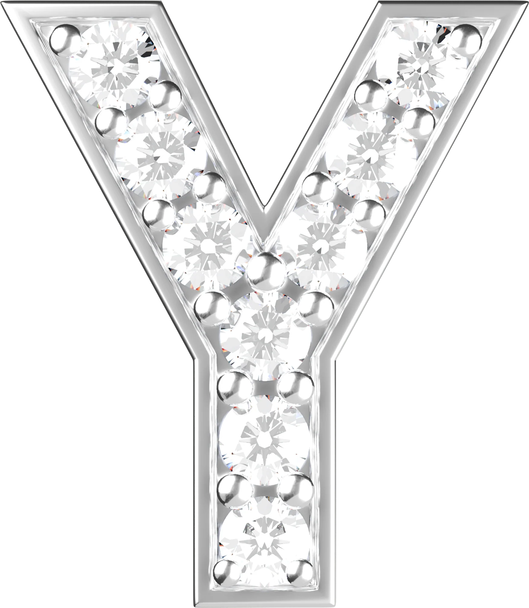 Letters White Gold Perso - Image 49