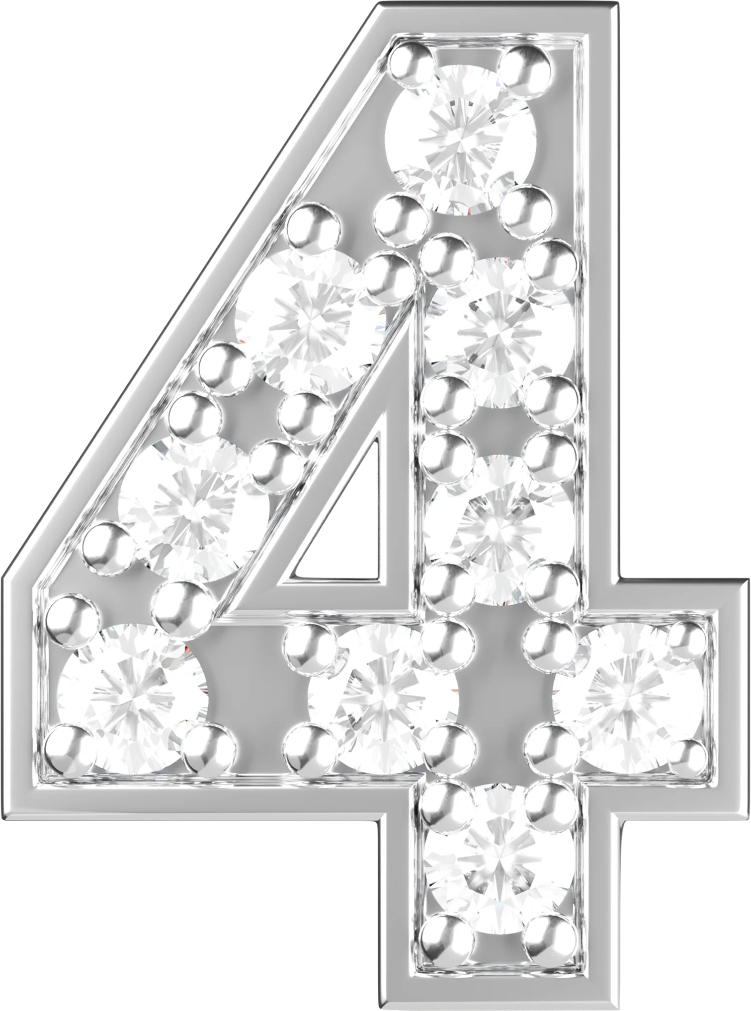Letters White Gold Perso - Image 61
