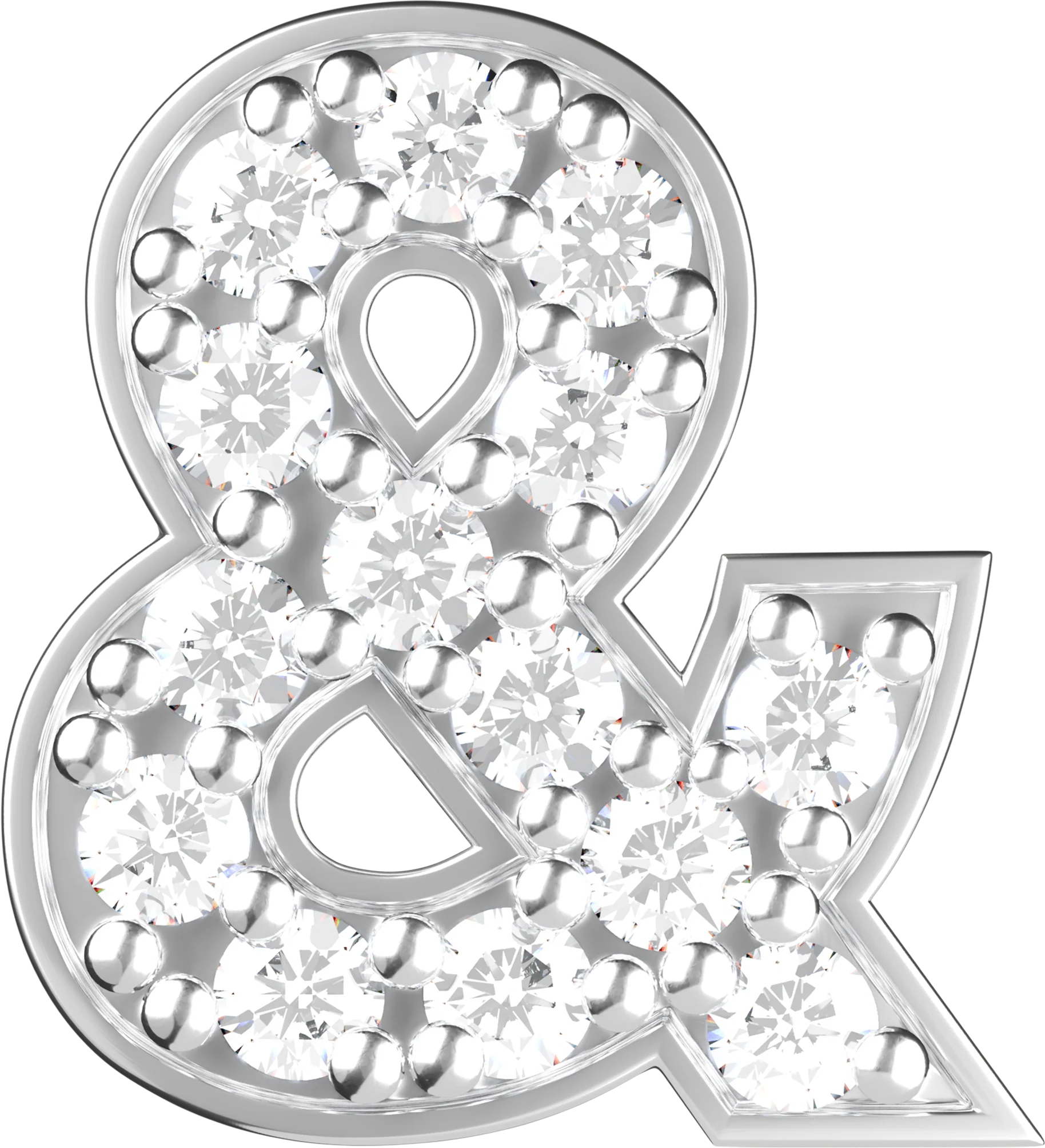 Letters White Gold Perso - Image 72